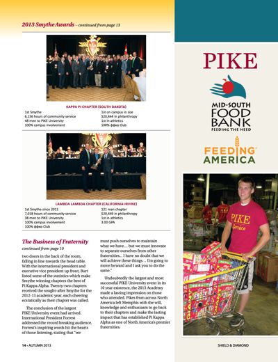 The Business of Fraternity, Continued